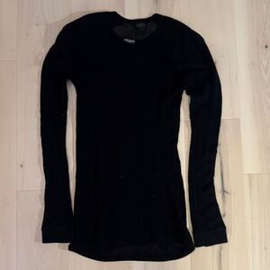 Brynje Wool Thermo Net Base Layer Top - Size XL - Black